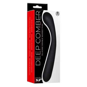 Doppeldildo Deep Comber - Schwarz