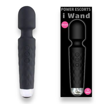 Power Escorts I Wand Massager - Zwart