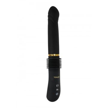 Stoßender Vibrator Magnum Opus - Schwarz