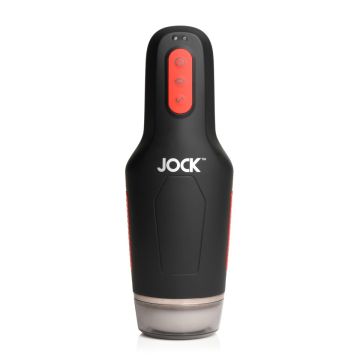 Wiederaufladbarer Masturbator mit Vibrations- und Saugmodi Jock