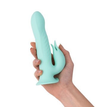 Teazers Roterende Rabbit Vibrator - mit Fernbedienung