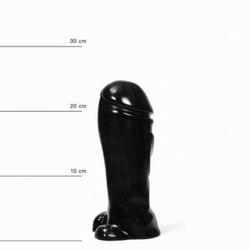 Dicker Schwarzer Realistischer Dildo 22 cm