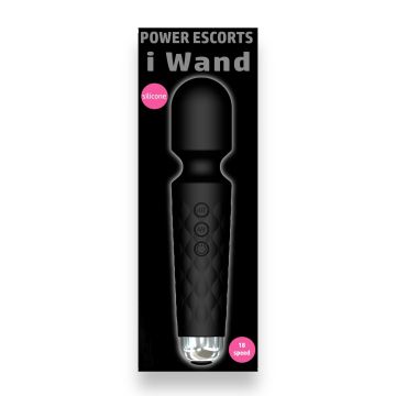 Power Escorts I Wand Massager - Zwart
