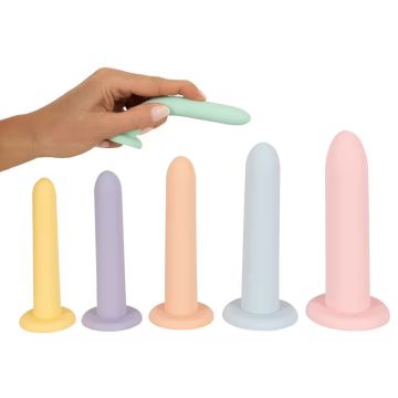 6 Delige Dildo Set in Pastel Kleuren