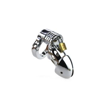 Metallener Peniskäfig Modula - Silber
