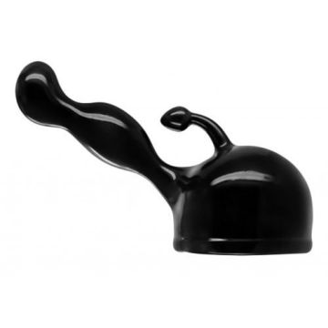 Wand Essentials P-Spot Wand Vibrator Opzetstuk voor Mannen - Zwart