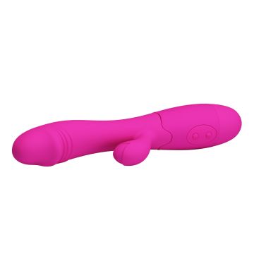 Rabbit Vibrator Slappy - Fuchsia
