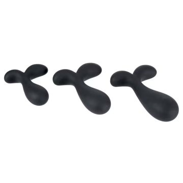 Buttplug-Trainingsset Schwarz - Anos