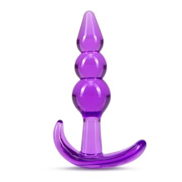 B Yours Triple Bead Analplug - Lila