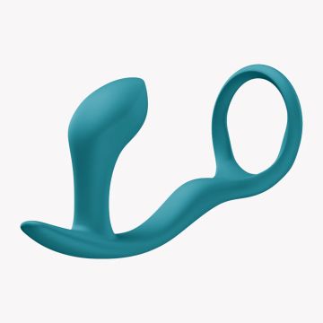 Cockring mit Buttplug Bootie Ring - Grün