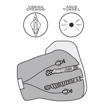 Masturbator Streetgirl's Dual Motor Sensation Pulse