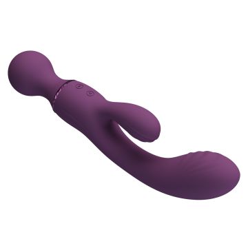 Rabbit Vibrator Pretty Love All Rounder Dual-Action - Lila