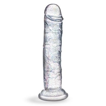 Gala Funkelnder Transparenter Dildo - 15.2 cm
