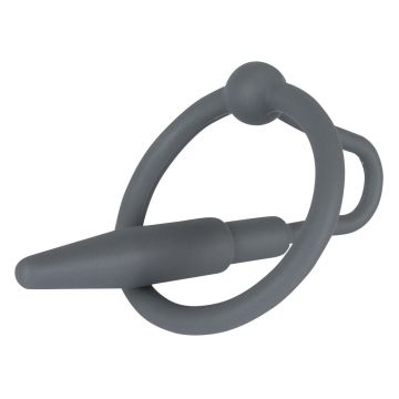 Silikon-Penisplug mit Eichelring