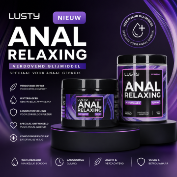 Lusty Numbing Anal Relaxing - 1000 ml