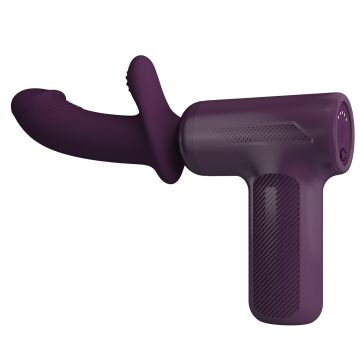 Massagepistole mit 5 Stoßkraftmodi Pretty Love DJ Scholar - Lila