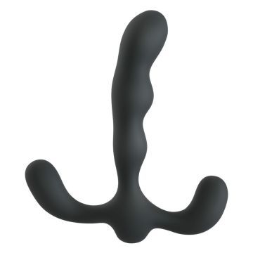 Flexibler Prostata Vibrator Schwarz