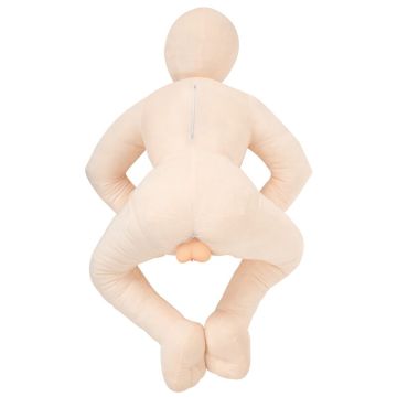 Plüsch-Liebespuppe mit Masturbator - Vagina