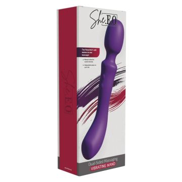Doppelseitiger Wand Vibrator - Lila