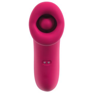 You2Toys Saugende Mund Vibrator mit Zunge Oral Fun - Rosa
