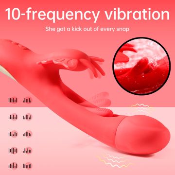 Butterfly Vibrator mit Zungenbewegungen B- Serie Cute