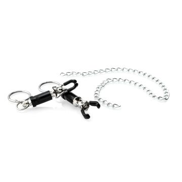 Nippelklemmen mit Kette Black Nipple