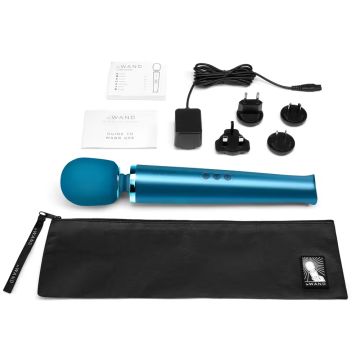 Wiederaufladbarer Wand-Vibrator Le Wand - Blau
