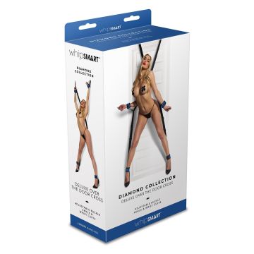 Whipsmart Restraint Set Over the Door Diamond - Blauw
