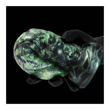 Monster Dildo Gode Nebuk - Grün