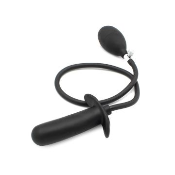 Kiotos Opblaasbare Dildo Smooth - Zwart