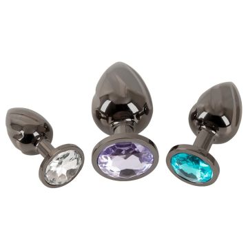 Anos - Metall Buttplug Set