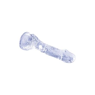 Realistischer Dildo Transparent 17,8 cm