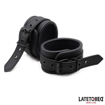 Neopren Handschellen Latetobed Schwarz