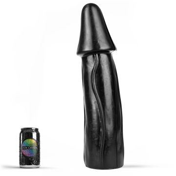 Dark Crystal Schwarzer XXL Dildo Gijs - 50 cm