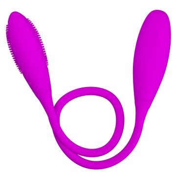Doppelvibrator mit stimulierenden Noppen Snake Vibe
