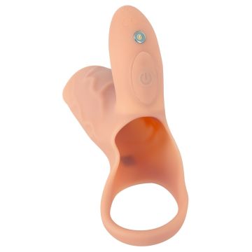 Realistixxx Penishülse mit Vibrator Klitorisstimulator RealSleeve Clit - 14 cm