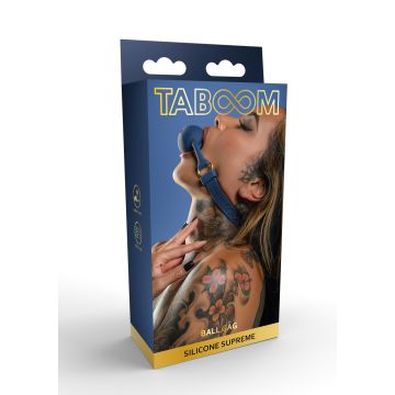 Silikon Mundknebel Taboom - Blau