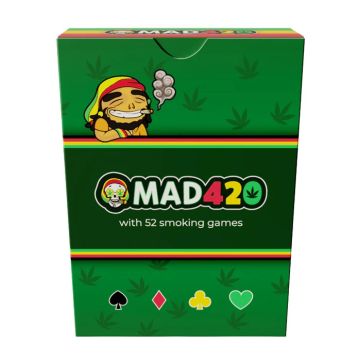 Mad420 Cannabis-Themen-Kartenspiel