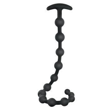 Gerippte Silikon Analkugeln 48 cm