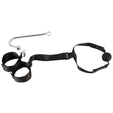 Bondage-Set Bad Kitty mit Analdildo & Ballknebel