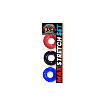 Kiotos Max-Stretch Cockring-Pack - 3 Stück