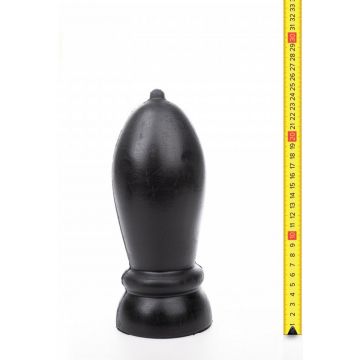 Buttplug Rolling - Schwarz- 24 cm