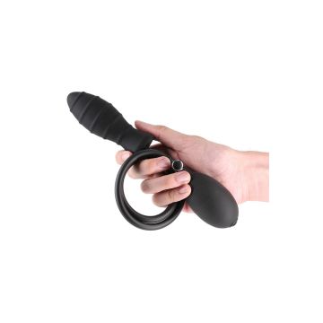 Aufblasbarer Buttplug Inflataplay - Schwarz