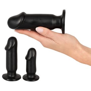 Anos Butt Plug Trainingsset - Schwarz