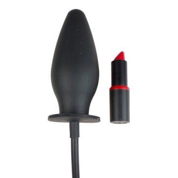 Aufblasbarer Buttplug - True Black