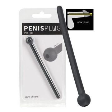 Hohle Flexibele Silikonpenisplug