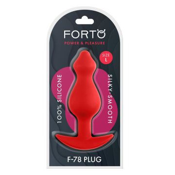 Buttplug Forto F-78 - Rot