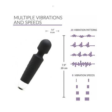 Power Escorts I Wand Massager - Zwart