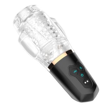 Masturbator mit Saug- und Vibrationsmodi B - Series Cute