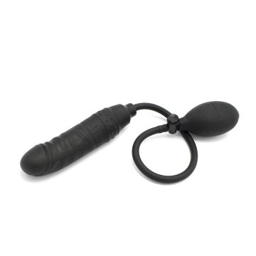 Kiotos Opblaasbare Dildo - Zwart